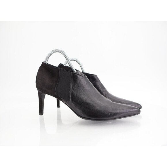 rag & bone Shoes - Rag & Bone Beha Chelsea Ankle Bootie Women 41 / 11 Black Leather Suede Stiletto